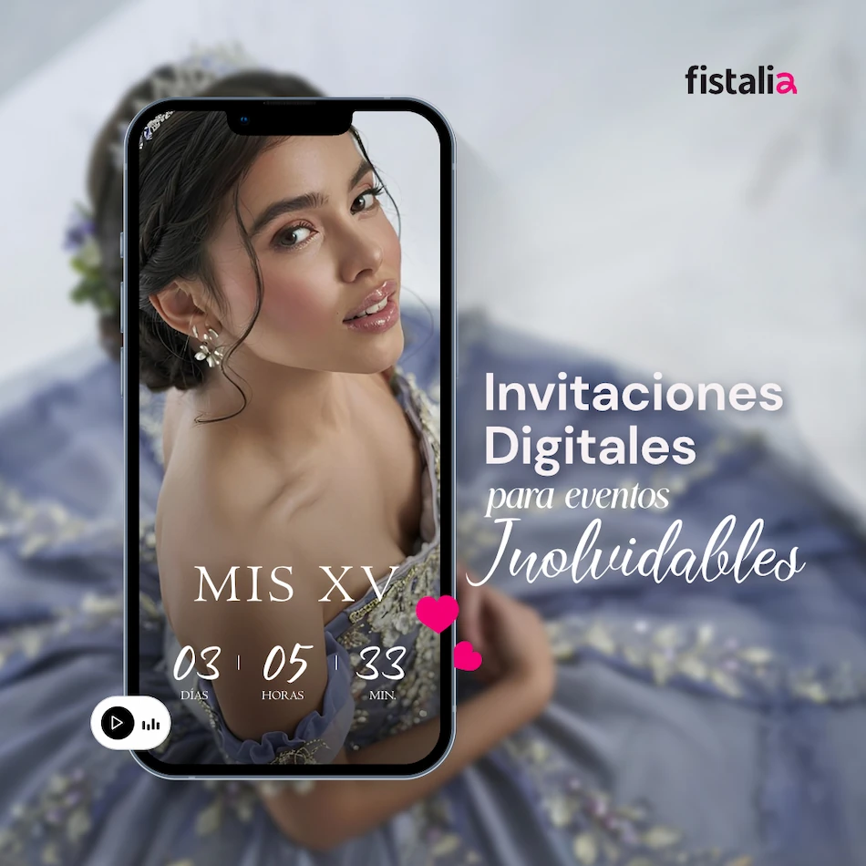 Invitación Digital para quince años
